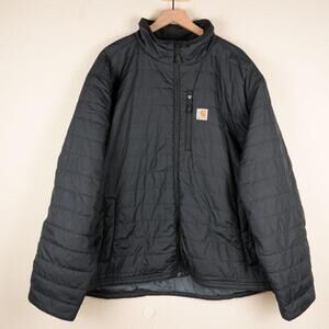 Carhartt Jacket Men's 3XL Black Defender Quilted Puffer